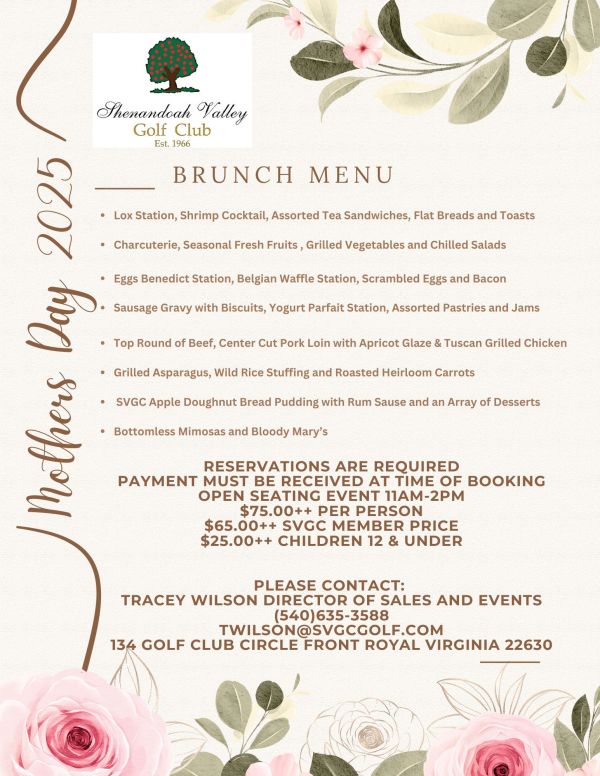 Public: Mother's Day Brunch - Adult